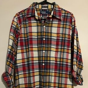 PRL Indian Madras Button Down